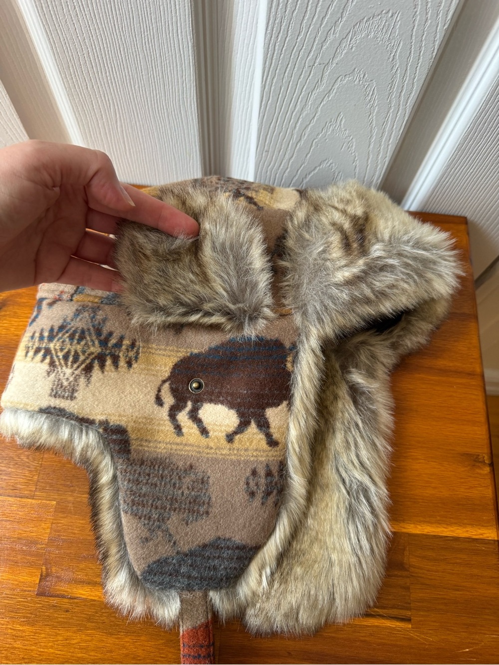 PENDLETON WOOL TRAPPER HAT - Picture 6 of 14